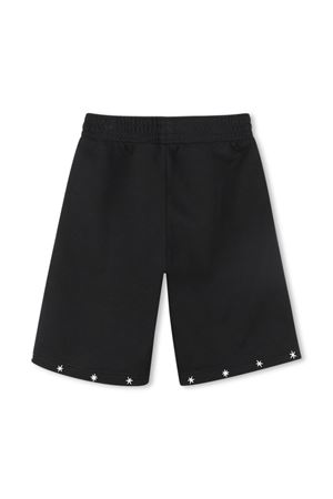 Black organic cotton blend shorts GIVENCHY KIDS | H3071009B